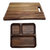 Acacia Wood 2Pc Cutting Board & Tray Set