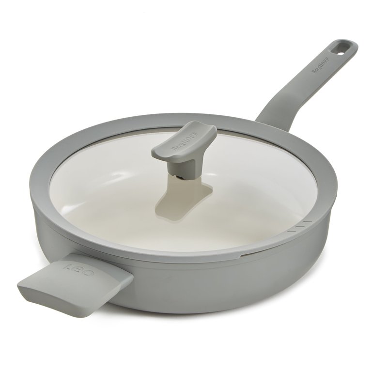 Balance Non-Stick Ceramic Sauté Pan 10.25", 3.1qt. With Glass Lid - Moonmist - Moonmist