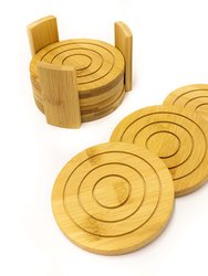 Bamboo 14 Pieces Coaster Set