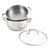 Belly Shape 18/10 Stainless Steel 9.5" Stockpot With Glass Lid 5.5Qt.