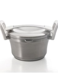 BergHOFF Auriga 7" Stainless Steel Covered Casserole 1.9QT