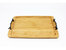 BergHOFF Bamboo Tray/Wrought Iron Handles, 15.5"