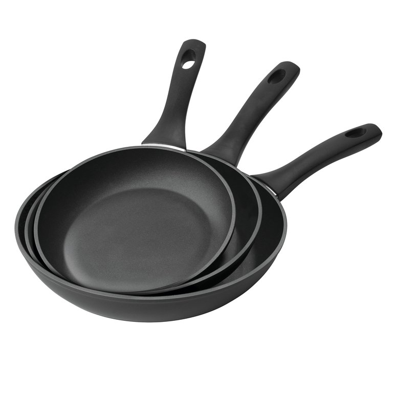 BergHOFF Bistro 3Pc Non-Stick Frying Pan Set