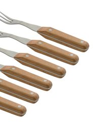 BergHOFF CollectNCook Stainless Steel Steak Fork, Set of 6