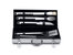 BergHOFF Cubo 6PC Stainless Steel BBQ Set with Case