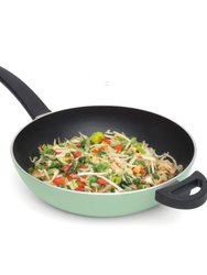 BergHOFF Eclipse 11" Non-Stick Wok 3.4Qt, Green