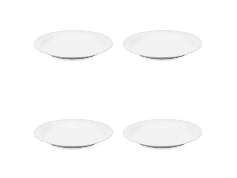 BergHOFF Essentials 10.25" Porcelain Round Plates, Set of 4