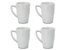 BergHOFF Essentials 12oz Porcelain Coffee Mugs, Set of 4