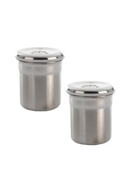 BergHOFF Essentials 2PC Stainless Steel Salt & Pepper Set