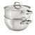 BergHOFF Essentials Belly Shape 18/10 Stainless Steel 9.5" Stockpot with Stainless Steel Lid 5.5Qt.