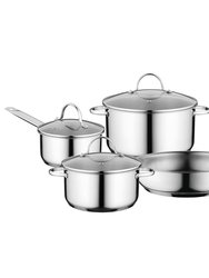 BergHOFF Essentials Comfort 7pc  18/10 Stainless Steel Cookware Set