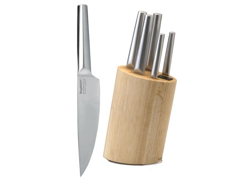 BergHOFF Essentials Eclipse 6 Pieces Knife Block Hollow Handle