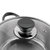 BergHOFF Essentials Gourmet 12pc 18/10 SS Cookware Set, Black Handles