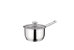 BergHOFF Essentials Gourmet 12Pc 18/10 Stainless Steel Cookware Set, Black Handles