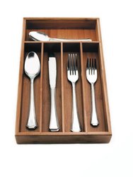 BergHOFF Flatware Service for 12 with Organizer