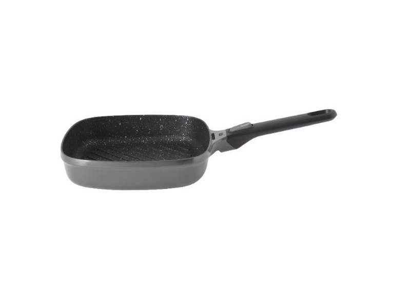 BergHOFF GEM 10" Non-Stick Grill Pan, 2.4 QT, Grey - Grey