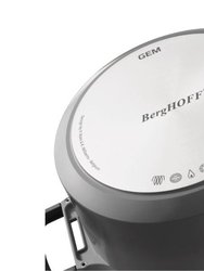 BergHOFF GEM 10.25" Non-Stick Covered 2-Handled Sauté Pan, 4.1 QT, Grey