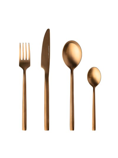 BergHOFF BergHOFF Gem 4pc Flatware Set, Gold Plated product