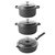 BergHOFF GEM 6Pc Simmer Cookware Set - Black