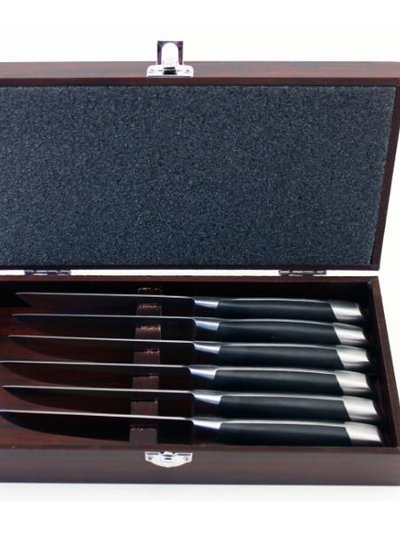 BergHOFF BergHOFF Geminis 7Pc Steak Knife Set with Wooden Case product