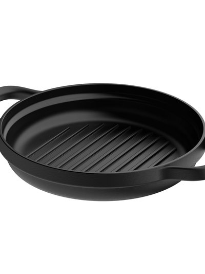 BergHOFF BergHOFF Graphite Enamel Cast Iron Round Grill Pan 10.25" product
