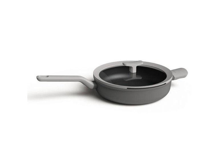 BergHOFF Leo 10.25" Non-Stick Covered Sauté Pan, 3.1 QT, Grey - Grey