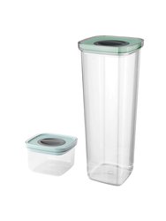 BergHOFF Leo 2pc Smart Seal Food Container Set, Green