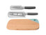 BergHOFF Leo 3PC Cutting Board and Knife Set