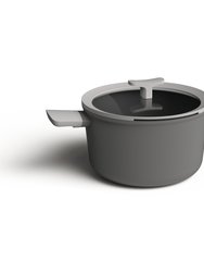 BergHOFF Leo Covered Non-Stick Stockpot, Grey - Grey