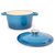 BergHOFF Neo 3Qt Cast Iron Covered Dutch Oven, Blue