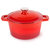 BergHOFF Neo 3QT Cast Iron Round Covered Dutch Oven, Red - Red