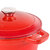 BergHOFF Neo 3QT Cast Iron Round Covered Dutch Oven, Red