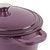 BergHOFF Neo 8QT Cast Iron Oval Covered Casserole, Purple