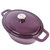 BergHOFF Neo 8QT Cast Iron Oval Covered Casserole, Purple