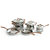 BergHOFF Ouro Gold 11Pc 18/10 Stainless Steel Cookware Set with Stainless Steel Lids
