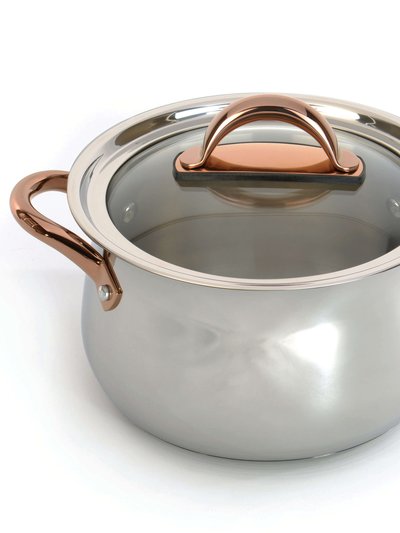 BergHOFF BergHOFF Ouro Gold 18/10 SS 10" Dutch Oven with Glass Lid product