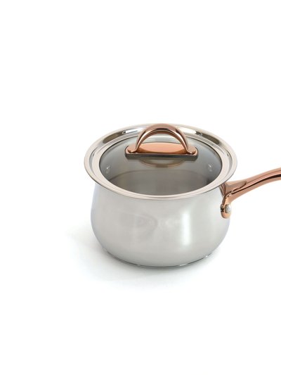 BergHOFF BergHOFF Ouro Gold 18/10 SS 6.25" Saucepan with Glass Lid product