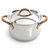 BergHOFF Ouro Gold 18/10 Stainless Steel 9.5" Covered Dutch Oven with Stainless Steel Lid, 8.1 Qt - Stainless Steel