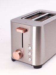 BergHOFF Ouro Gold 2 Slice Stainless Steel Toaster 850W