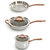 BergHOFF Ouro Gold 4pc Starter Cookwaer Set with Glass Lids