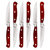 BergHOFF Pakka 12" Stainless Steel Steak Knife, Set of 6