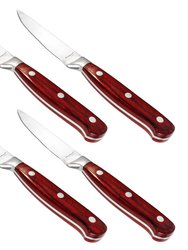 BergHOFF Pakka 4PC Stainless Steel Steak Knife Set