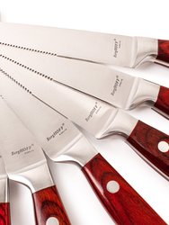 BergHOFF Pakka 4PC Stainless Steel Steak Knife Set