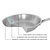 BergHOFF Professional Stainless Steel 10/18 Tri-Ply 10'' Frying Pan