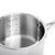 BergHOFF Professional Stainless Steel 10/18 Tri-Ply 3.3 Qt Saucepan with SS Lid, 8"