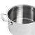 BergHoff Professional Stainless Steel 10/18 Tri-Ply 4Qt Stock Pot with SS Lid, 8"