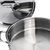 BergHOFF Professional Stainless Steel 10/18 Tri-Ply 5.2 Qt Saute Pan and SS Lid, 11"