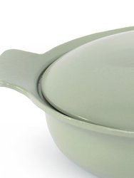 BergHOFF Ron 11" Cast Iron Covered Deep Skillet 3.5QT, Green