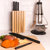 BergHOFF Ron 6pc Knife Block Set Black