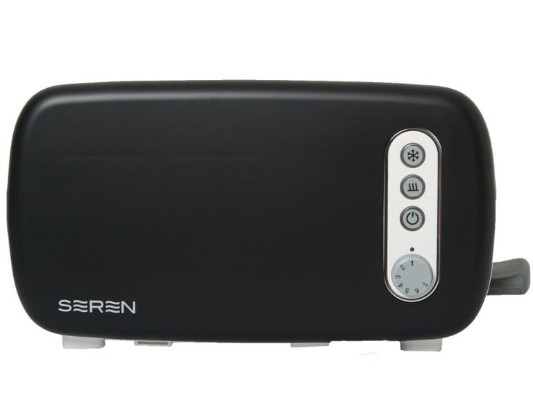 BergHOFF Seren Side Loading Toaster with Black Panel